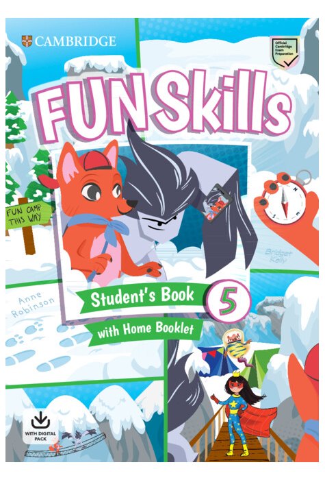 Fun Skills Level 5 Student's Book and Home Booklet with Online Activities