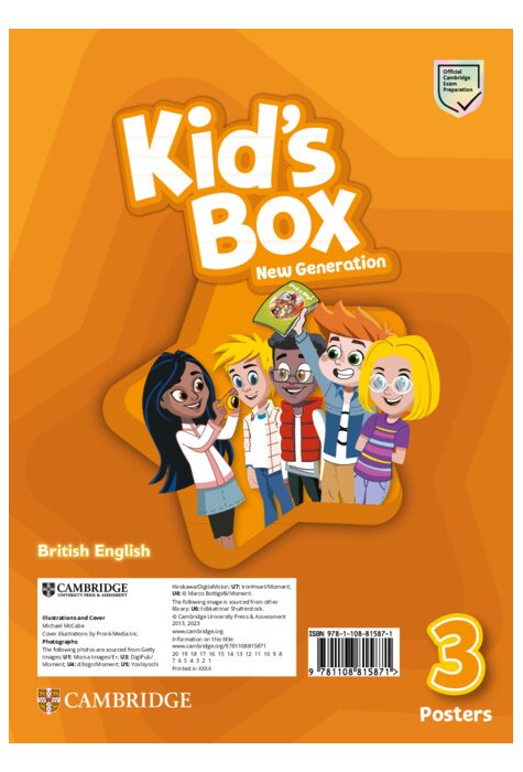 Kid's Box New Generation Level 3 Posters British English Kid's Box New Generation Level 3 Posters British English