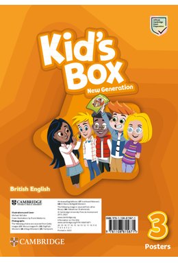 Kid's Box New Generation Level 3 Posters British English