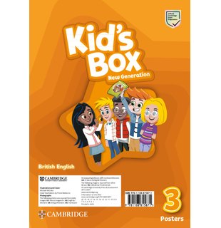 Kid's Box New Generation Level 3 Posters British English