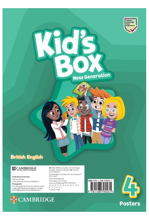Kid's Box New Generation Level 4 Posters British English Kid's Box New Generation Level 4 Posters British English