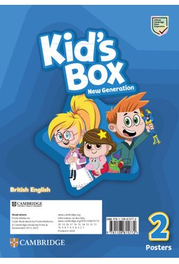 Kid's Box New Generation Level 2 Posters British English