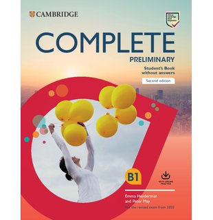 Complete Preliminary Student's Book without Answers with Online Practice