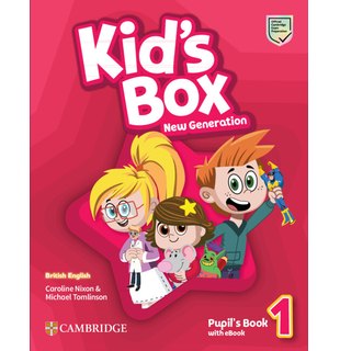 Kid's Box New Generation Level 1 Pupil's Book with eBook British English