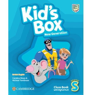 Kid's Box New Generation Starter Class Book with Digital Pack British English