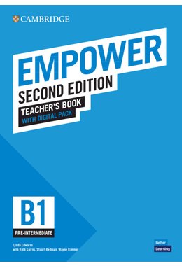 Empower Pre-intermediate/B1 Teacher's Book with Digital Pack