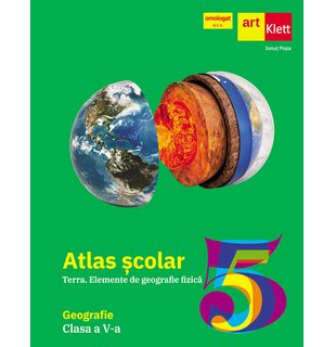 Atlas geografic școlar. Terra. Clasa a V-a