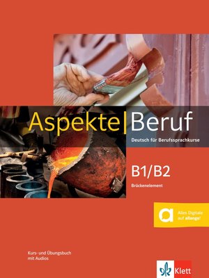 Aspekte Beruf B1/B2 Brückenelement, Kurs- und Übungsbuch mit Audios