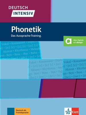 Deutsch intensiv Phonetik Deutsch intensiv Phonetik