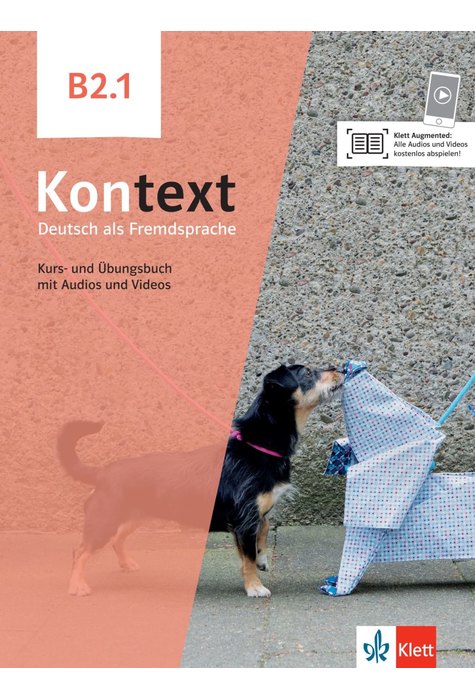 Kontext B2.1, Kurs- und Übungsbuch mit Audios und Videos