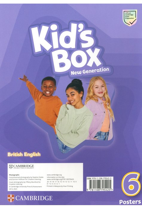 Kid's Box New Generation Level 6 Posters British English