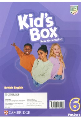 Kid's Box New Generation Level 6 Posters British English