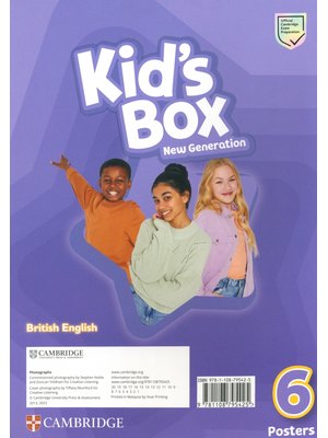 Kid's Box New Generation Level 6 Posters British English