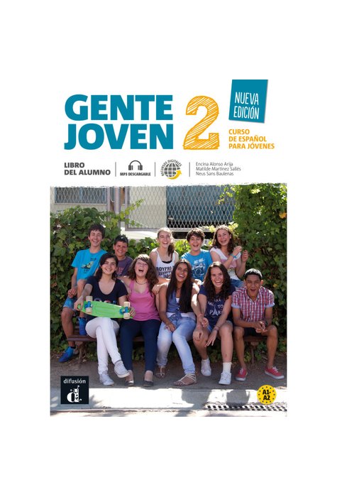 Gente joven 2 Nueva edición A1-A2, Libro del alumno