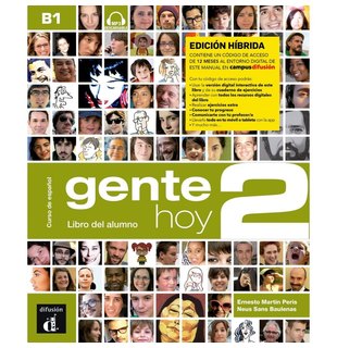 Gente hoy 2 - Edición híbrida - Libro del alumno + mp3