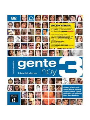 Gente hoy 3 - Edición híbrida - Libro del alumno + mp3