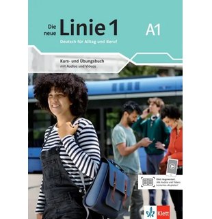 Die neue Linie 1 A1,  Kurs- und Übungsbuch mit Audios und Videos