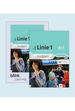 Die neue Linie 1 A1.1 - Media Bundle BlinkLearning,Kurs- und Übungsbuch mit Audios und Videos inklusive Lizenzcode BlinkLearning (14 Monate)