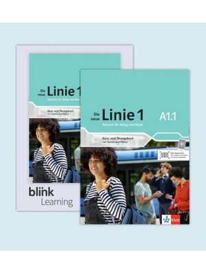 Die neue Linie 1 A1.1 - Media Bundle BlinkLearning,Kurs- und Übungsbuch mit Audios und Videos inklusive Lizenzcode BlinkLearning (14 Monate)