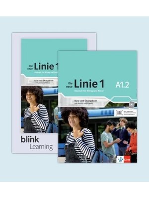 Die neue Linie 1 A1.2 - Media Bundle BlinkLearning, Kurs- und Übungsbuch mit Audios und Videos inklusive Lizenzcode BlinkLearning (14 Monate)