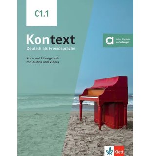 Kontext C1.1, Kurs- und Übungsbuch mit Audios und Videos
