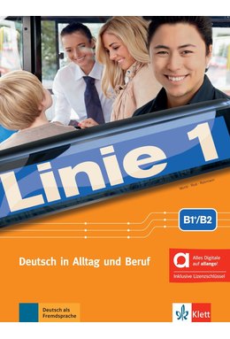 Linie 1 B1+/B2 - Kurs- und Übungsbuch mit Audios/Videos inklusive Lizenzschlüssel allango (24 Monate)