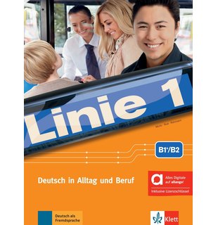 Linie 1 B1+/B2 - Kurs- und Übungsbuch mit Audios/Videos inklusive Lizenzschlüssel allango (24 Monate)