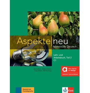 Aspekte neu C1 Teil 2 - Lehr- und Arbeitsbuch, Teil 2 inklusive Lizenzschlüssel allango (24 Monate)