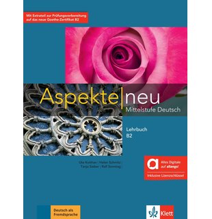 Aspekte neu B2 - Lehrbuch inklusive Lizenzschlüssel allango (24 Monate)