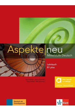 Aspekte neu B1 plus - Lehrbuch inklusive Lizenzschlüssel allango (24 Monate)