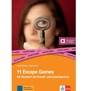11 Escape Games - Buch mit digitalen Extras