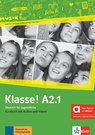 Klasse! A2.1 - Kursbuch mit Audios und Videos inklusive Lizenzschlüssel allango (24 Monate) - Hybride Ausgabe allango