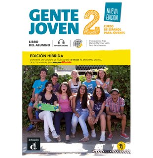 Gente joven 2 Nueva edición - Edición híbrida - Libro del alumno