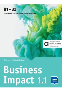Business Impact 1.1 B1-B2 - Business English Modules 1.1.A, 1.1.B, 1.1.C including allango licence key (24 months)