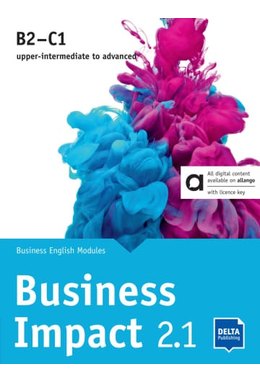 Business Impact 2.1 B2-C1 - Business English Modules 2.1.A, 2.1.B, 2.1.C including allango licence key (24 months)