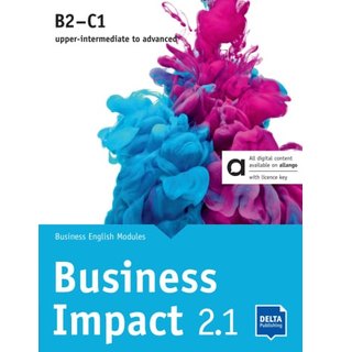 Business Impact 2.1 B2-C1 - Business English Modules 2.1.A, 2.1.B, 2.1.C including allango licence key (24 months)