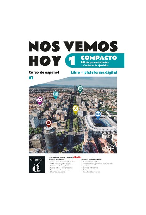 Nos vemos hoy 1 Compacto Ed. híbrida estudiantes