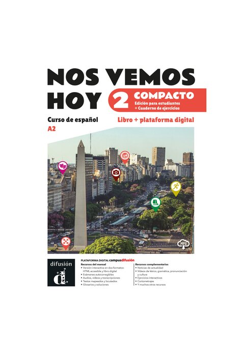Nos vemos hoy 2 Compacto Ed. híbrida estudiantes