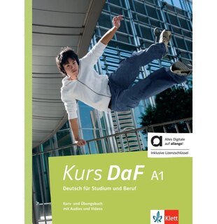 Kurs DaF A1 Kurs- und Übungsbuch mit Audios und Videos inklusive Lizenzschlüssel allango (24 Monate) - Hybride Ausgabe allango