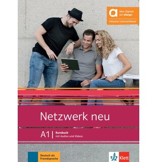 Netzwerk neu A1 Kursbuch mit Audios und Videos inklusive Lizenzschl&uuml;ssel allango (24 Monate) - Hybride Ausgabe allango