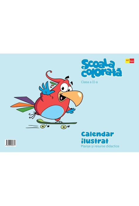 Școala colorată. Calendar ilustrat