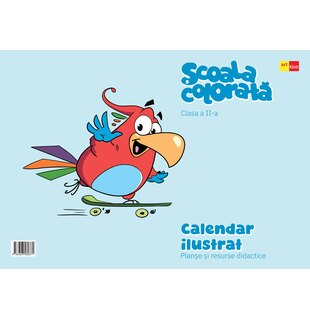 Școala colorată. Calendar ilustrat