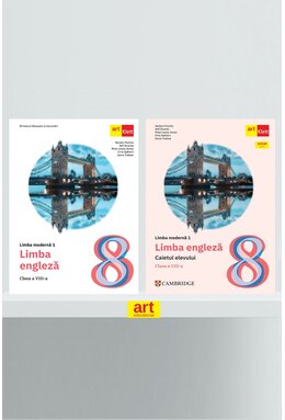 Pachet Manual + Caiet clasa a VIII-a. Limba Engleză L1