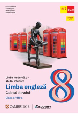 Pachet Manual + Caiet clasa a VIII-a. Limba Engleză L1 intensiv