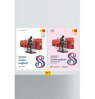 Pachet Manual + Caiet clasa a VIII-a. Limba Engleză L1 intensiv