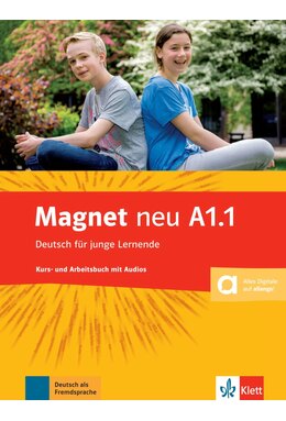 Magnet neu A1.1 Kurs- und Arbeitsbuch mit Audios