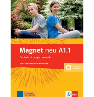 Magnet neu A1.1 Kurs- und Arbeitsbuch mit Audios