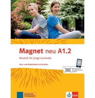 Magnet neu A1.2, Kurs- und Arbeitsbuch mit Audio
