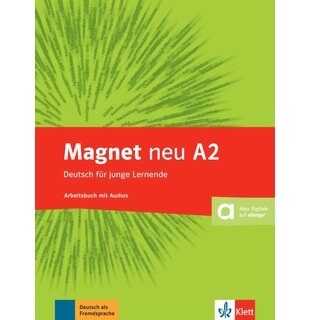 Magnet neu A2, Arbeitsbuch mit Audio