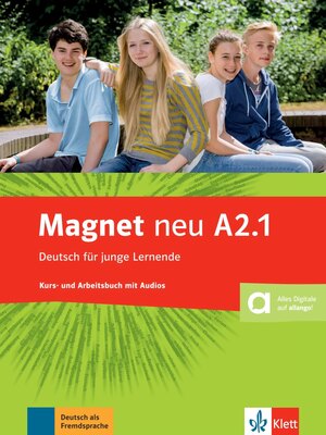 Magnet neu A2.1, Kurs- und Arbeitsbuch mit Audio